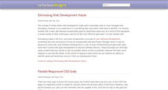 Desktop Screenshot of nefariousdesigns.co.uk